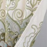 RT Designer Collection Betsy Macrame Rod Pocket Curtain Panel 52" x 84" Sage