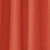 RT Designers Collection Cole Textured Grommet Room Darkening Curtain Panel Orange