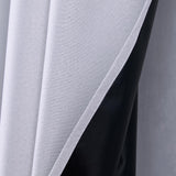 RT Designers Collection Cabana 100% Blackout Grommet Curtain Panel 54" x 90" White