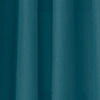 RT Designers Collection Cole Textured Grommet Room Darkening Curtain Panel Teal