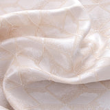RT Designer Collection Cubix Jacquard Grommet Luxurious Modern Design Curtain Panel 54" x 84" Silver