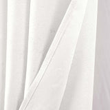 RT Designer Collection Cosmo Shimmer Jacquard Grommet Curtain Panel 54" x 84" White