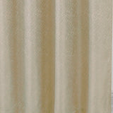 RT Designer Collection Cassi Shimmer Jacquard Grommet Curtain Panel 54" x 90" Taupe