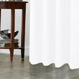 RT Designer Collection Cassi Shimmer Jacquard Grommet Curtain Panel 54" x 90" White