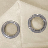 Olivia Gray Dixon Embossed Damask Pattern Blackout Grommet Panel - 52x90", Ivory