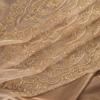 RT Designers Collection Dayton Emb Attached Valance Backing Blackout Window Curtains 50" x 84" Gold/Gold