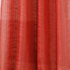 RT Designers Collection Dexter Linen Texture Grommet Sheer Light Filtering Window Curtain Panel 54" x 90" Red