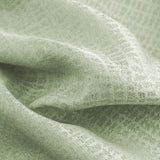 RT Designer Collection Demi Lux Jacquard Blackout Grommet Curtain Panel 52" x 84" Sage