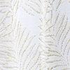 RT Designers Collection Faye Grommet Metallic Sheer Printed Doily Curtain Panel Taupe