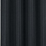RT Designer Collection Gibson Luxurious Decorative Grommet Curtain Panel 54" x 90" Black