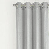 RT Designer Collection Gibson Luxurious Decorative Grommet Curtain Panel 54" x 90" Silver