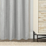 RT Designer Collection Gibson Luxurious Decorative Grommet Curtain Panel 54" x 90" Silver