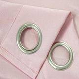 Olivia Gray Gilbert Solid Single Grommet Curtain Panel Pair - Blush