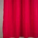 Olivia Gray Gilbert Solid Single Grommet Curtain Panel Pair - Red