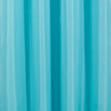 Olivia Gray Gilbert Solid Single Grommet Curtain Panel Pair - Turquoise