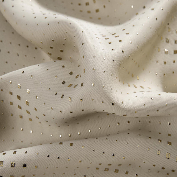 Gatsby Rubber Blackout Grommet Curtain Panel 54" x 84" Beige by Rt Designers Col
