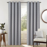 RT Designers Collection Gatsby Rubber Blackout Grommet Panel Grey