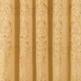 RT Designers Collection Jayla Stylish & Premium Embroidered Curtain Panel 54" x 90" Gold