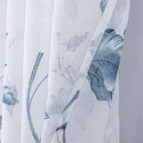 RT Designers Collection Jillian Rubber Doily Grommet Light Filtering Window Curtains for Bedroom 54" x 95"