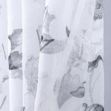 RT Designers Collection Jillian Rubber Doily Grommet Light Filtering Window Curtains for Bedroom 54" x 95"