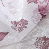 RT Designers Collection Jillian Rubber Doily Grommet Light Filtering Window Curtains for Bedroom 54" x 95"