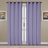 RT Designers Collection Kennedy Elegant Design Grommet Curtain Panel Lilac