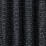 RT Designer Collection Kensington Jacquard Foam Backed Luxurious Decorative Grommet Curtain Panel Black