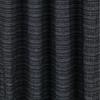 RT Designer Collection Kensington Jacquard Foam Backed Luxurious Decorative Grommet Curtain Panel Black