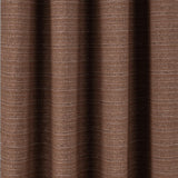RT Designer Collection Kensington Jacquard Foam Backed Luxurious Decorative Grommet Curtain Panel Coffee