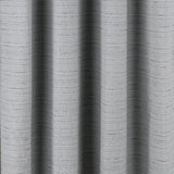 RT Designer Collection Kensington Jacquard Foam Backed Luxurious Decorative Grommet Curtain Panel Grey