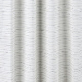 RT Designer Collection Kensington Jacquard Foam Backed Luxurious Decorative Grommet Curtain Panel White