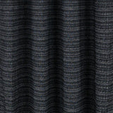 RT Designer Collection Kensington Jacquard Foam Backed Luxurious Decorative Grommet Curtain Panel Black