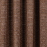 RT Designer Collection Kensington Jacquard Foam Backed Luxurious Decorative Grommet Curtain Panel Coffee