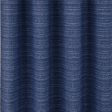 RT Designer Collection Kensington Jacquard Foam Backed Luxurious Decorative Grommet Curtain Panel Navy
