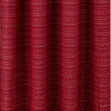 RT Designer Collection Kensington Jacquard Foam Backed Luxurious Decorative Grommet Curtain Panel Red