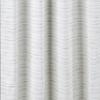 RT Designer Collection Kensington Jacquard Foam Backed Luxurious Decorative Grommet Curtain Panel White