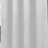 Olivia Gray Lynx Matte Embossed Blackout Grommet Panel - Silver