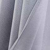 Oliva Gray Lucas Jacquard Blackout Grommet Panel - Silver