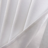 Lido Matte Embossed Blackout Grommet Curtain 38" x 95" White by Rt Designers Collection