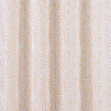 RT Designers Collection 100% Polyester 140 GSM Liana Jacquard Grommet Curtain Panel 54" x 84" Beige