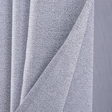 RT Designers Collection 100% Polyester 140 GSM Lava Jacquard Grommet Curtain Panel 54" x 84" Silver