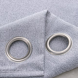 RT Designers Collection 100% Polyester 140 GSM Lava Jacquard Grommet Curtain Panel 54" x 84" Silver