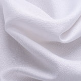 RT Designers Collection 100% Polyester 140 GSM Lava Jacquard Grommet Curtain Panel 54" x 84" White