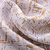 RT Designers Collection 100% Polyester 140 GSM Luca Jacquard Grommet Curtain Panel 54
