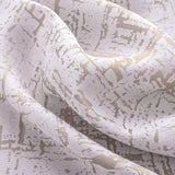 RT Designers Collection 100% Polyester 140 GSM Luca Jacquard Grommet Curtain Panel 54" x 84" Taupe