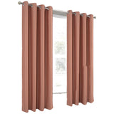 RT Designers Collection Marilyn Room Drakening Grommet Blackout Window Curtains for Bedroom 54" x 90"