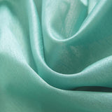 RT Designers Collection Nancy Faux Silk Grommet Curtain Panel 54" x 84" Aqua