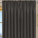 RT Designers Nikki Rod Pocket Top Panel 55" X 84" Black