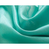 RT Designer Collection Nancy Grommet Luxurious Modern Design Curtain Panel 54" x 95" Aqua