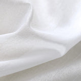 RT Designer Collection Nancy Grommet Luxurious Modern Design Curtain Panel 54" x 95" White